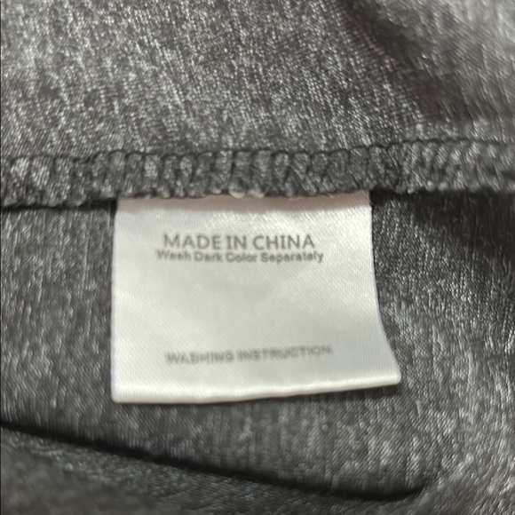 Dark Grey Long Sleeve Relaxed Exercise Shirt - 2XL - Picture 8 of 12